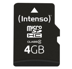 Intenso 3403450 Flash-Speicher 4 GB MicroSDHC Klasse 4