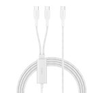Belkin CAC004hq1.5MWH câble USB USB 2.0 1,5 m USB C 2 x USB C 0,48 Gbit/s 140 W Blanc