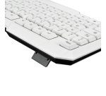 MCL ACK-2012/B clavier Souris incluse Universel USB AZERTY Français Blanc