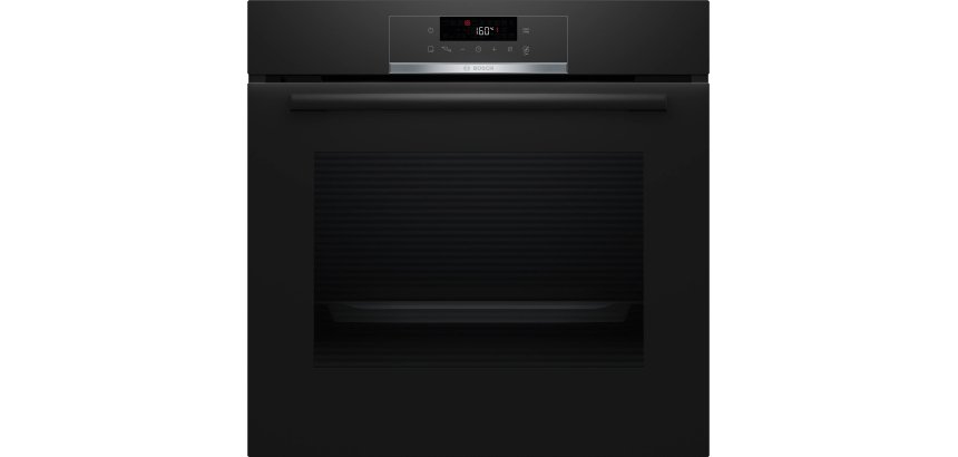 BOSCH Four encastrable pyrolyse HQG572BB3F, Série 4, Hotair steam