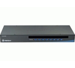Trendnet TK-803R 8-Port USB/PS/2 Rack Mount KVM Switch commutateur écran, clavier et souris Grille de montage