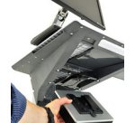 Ergotron Neo-Flex LCD Cart Gris Ecran plat Panier/chariot multimédia