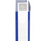 Cartella portaprogetti con bottone dorso 40mm polipropilene Opak - A4