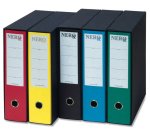 Brefiocart NERO & ring binder A4 Orange