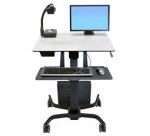 Ergotron TeachWell Mobile Digital Workspace Graphite, Gris Panier multimédia