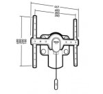 ERARD Support mural TiLTiT 400