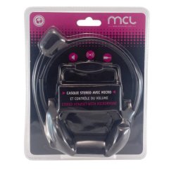 Micro casque MCL CSQ-M/NZ filaire - Noir