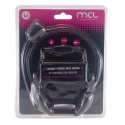 Micro casque MCL CSQ-M/NZ filaire - Noir