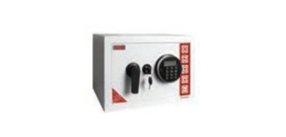 Coffre de securite reskal se2 premium a serrure electroniquecapacite 16,5 l / 6 kg blanc