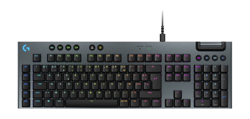 Logitech G G915 X clavier Gaming USB AZERTY Français Noir