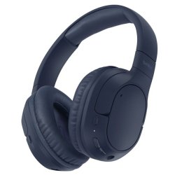 Belkin AUD009HQBL hoofdtelefoon/headset Hoofdtelefoons Draadloos Hoofdband Oproepen/muziek USB Type-C Bluetooth Blauw