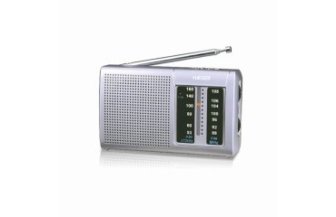Haeger PR-BIB.001A radio Portátil Digital Plata