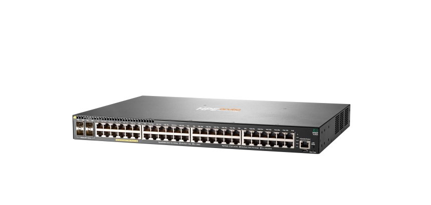 HPE Aruba Networking 2930F 48G PoE+ 4SFP+ Switch