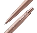 Stylo-bille parker jotter xl monochrome pointe moyenne     encre bleue avec coffret      cadeau coloris noir