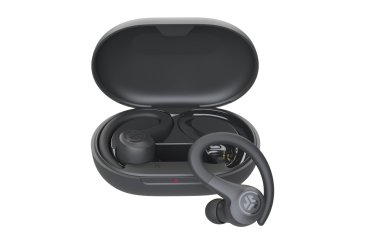JLab Go Air Sport True Wireless Auriculares True Wireless Stereo (TWS) gancho de oreja Deportes Bluetooth Grafito