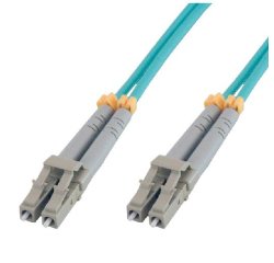 MCL FOM3/LCLC-2M câble InfiniBand et à fibres optiques LC Couleur aqua