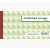 Manifold Quittances de loyer 12,5x21cm- 50 feuillets tripli autocopiants