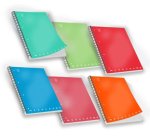 Pigna 02175655M writing notebook 70 sheets Assorted colours