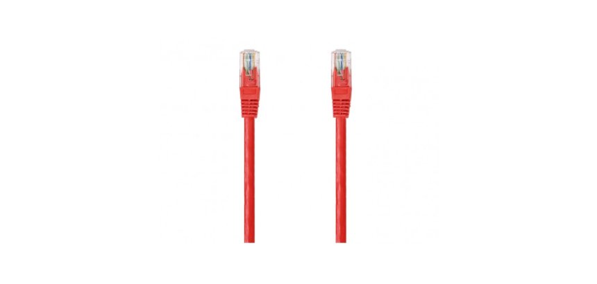 DCU Advance Tecnologic CABLE RJ45 UTP CAT6 24AWG - CCA ROUGE 3M