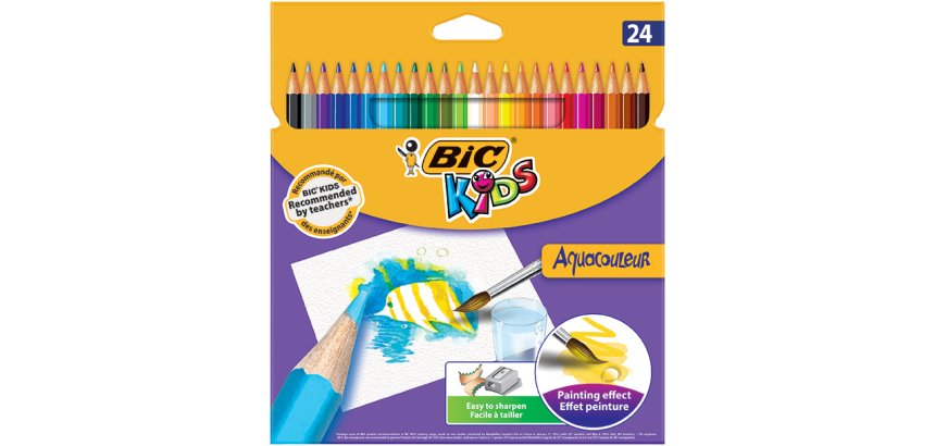 BIC Aquacouleur Multi 24 pz