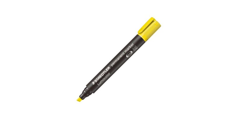 Staedtler 350-1 permanent marker Yellow 1 pc(s)
