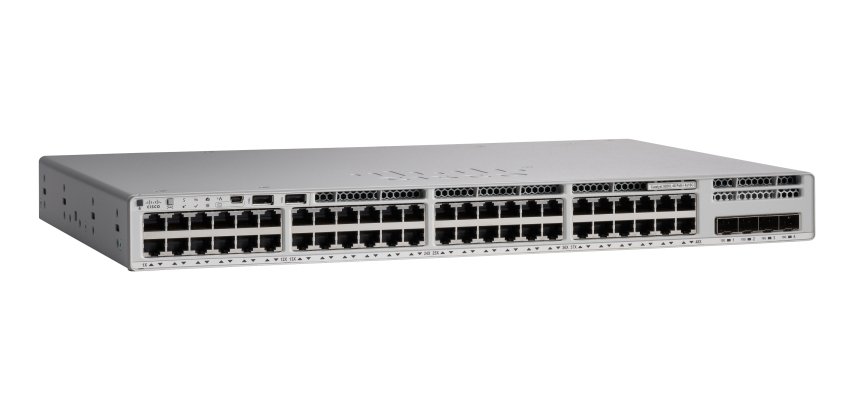 Cisco Catalyst 9200L Géré L3 Gigabit Ethernet (10/100/1000) Connexion Ethernet, supportant l'alimentation via ce port (PoE) Gris