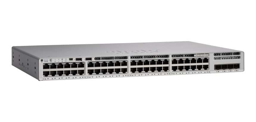 Cisco Catalyst 9200L Géré L3 Gigabit Ethernet (10/100/1000) Connexion Ethernet, supportant l'alimentation via ce port (PoE) Gris