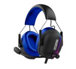 Sparco SPHEADPHONEEVO cuffia e auricolare Cablato A Padiglione Gaming USB tipo A Nero, Blu