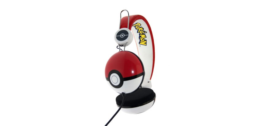 OTL Technologies Pokémon Pokeball Headphones Wired Head-band Music Red