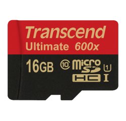 Transcend microSDHC Class 10 UHS-I 600x 16GB