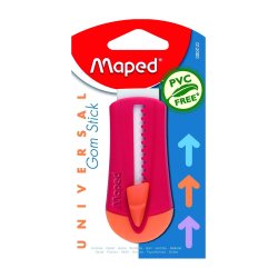 Maped Gom Stick Universal eraser Orange, Red 3 pc(s)