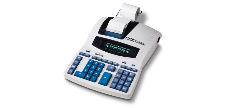 Calculatrice imprimante professionnelle 1232X
