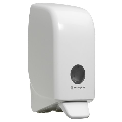 Distributeur de savon mousse - Dimensions L23,5 x H11,4 x P11,6 cm coloris Blanc