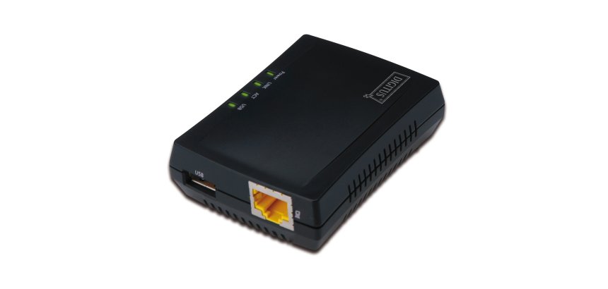 Digitus 1-Port USB 2.0 Multifunction Network Server