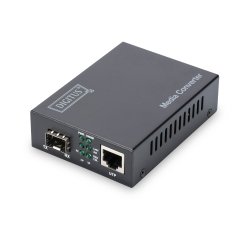 Digitus Convertitore Media Gigabit Ethernet , RJ45 / SFP