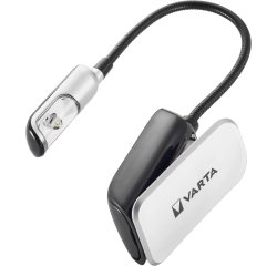 Varta 16618 Negro, Plata Linterna de clip LED