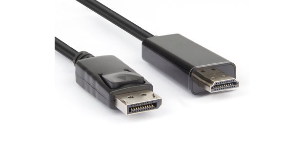 Hamlet XVCDP-HDM18 cavo e adattatore video 1,8 m DisplayPort HDMI tipo A (Standard) Nero