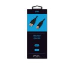 MCL MC922ABGE-5M câble USB USB 2.0 USB A USB B 0,48 Gbit/s Beige