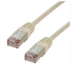 MCL Cat5E câble de réseau Gris 2,5 m F/UTP (FTP)