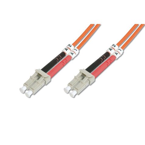 Digitus Cable de conexión multimode de fibra óptica, LC/LC