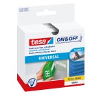 Ruban ON&OFF système de scratch autoagrippants (à coller), 2,5 m x 20 mm Blanc