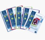 Protège-documents en polypropylène semi rigide Kreacover® Chromaline 120 vues - A4 - Couleurs assorties