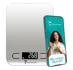 Techmade TM-KT630LB kitchen scale Stainless steel Countertop Rectangle Electronic kitchen scale