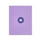 Classeur antartik 4 anneaux end 40mm a4+ carton remborde    coloris lavande