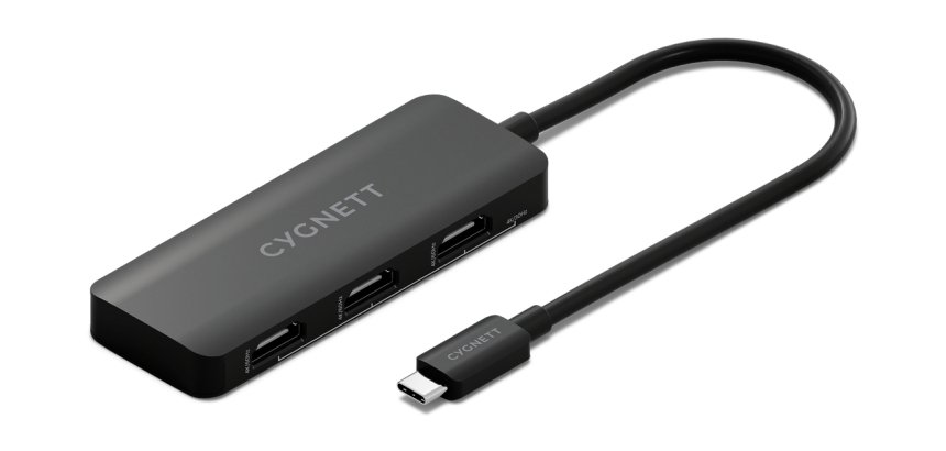 Cygnett CY5392CYHUB interface hub USB Type-C Black