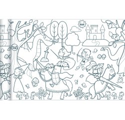 Graffy Roll, Princesses et chevaliers - Blanc