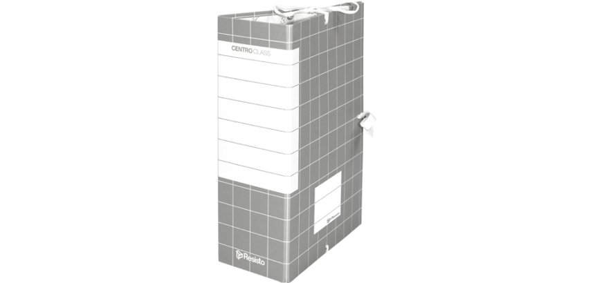 Resisto CENTRO CLASS raccoglitore Grigio Cartoncino