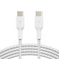 Belkin CAB004BT1MWH2PK cable USB USB 2.0 1 m USB C Blanco