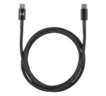 Mobilis 001389 câble USB USB 2.0 1 m USB C Noir
