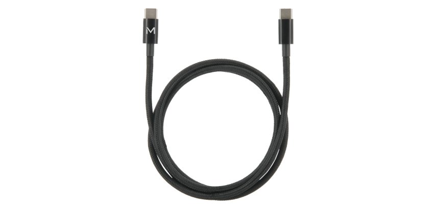 Mobilis 001389 câble USB USB 2.0 1 m USB C 0,48 Gbit/s 100 W Noir